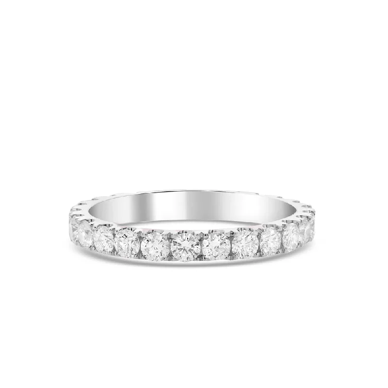 Diamond Eternity Band in 14K Gold, 3.00 mm wide