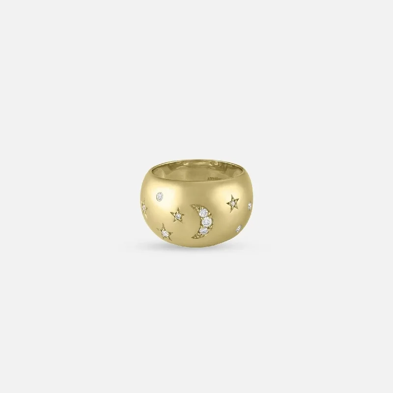 Celeste Dome Ring