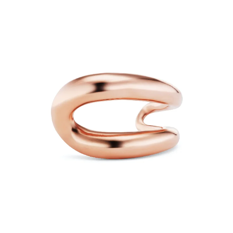 Intertwin Ring 18K Rose Gold