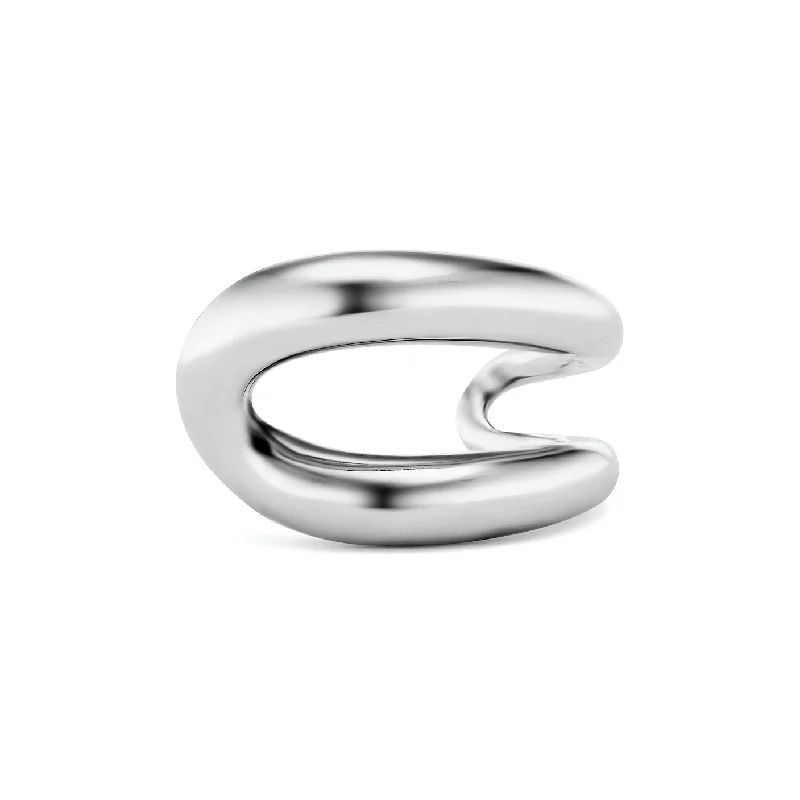 Intertwin Ring 18K White Gold