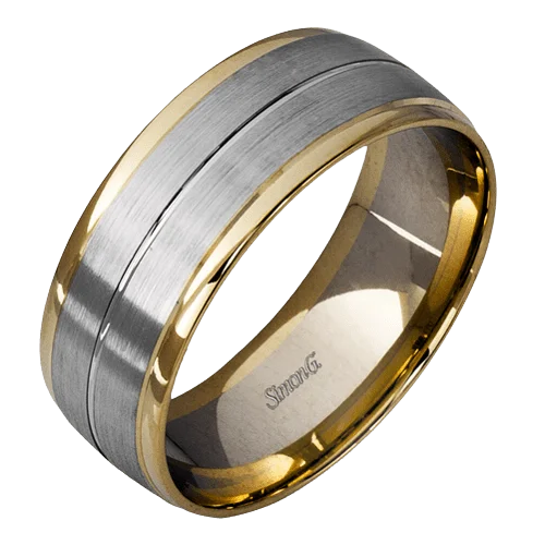 Men's Wedding Band Ring In 14k Or 18k Gold