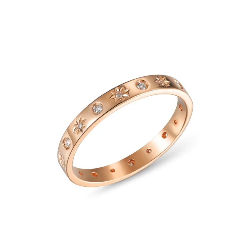 Sophia Diamond Band Ring