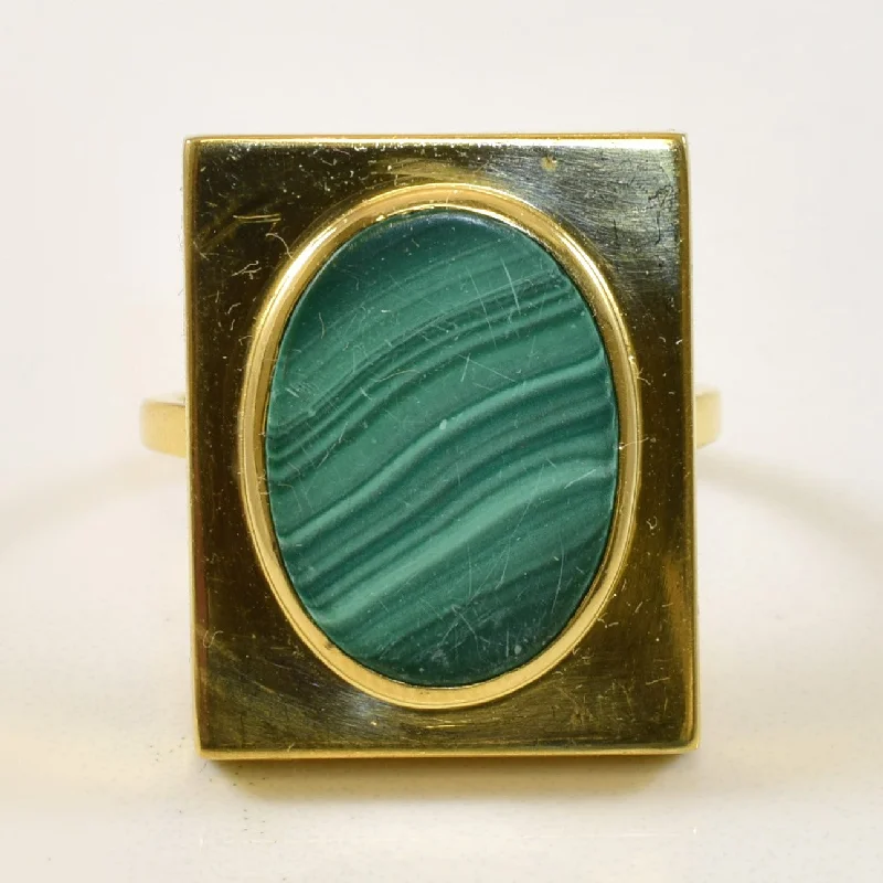 Make Every Moment Shine – Jewelry Discounts Available Framed Malachite Cocktail Ring | 5.00ct | 5.75 | Make Every Moment Shine – Jewelry Discounts Available Framed Malachite Cocktail Ring | 5.00ct | 5.75 |