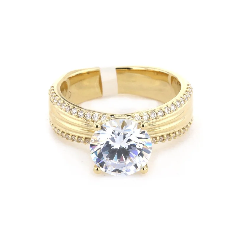 0.27 ctw Diamond Solitaire Engagement Ring