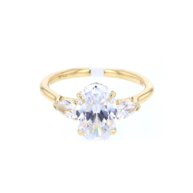 0.43 ctw Diamond Hidden Halo Engagement Ring