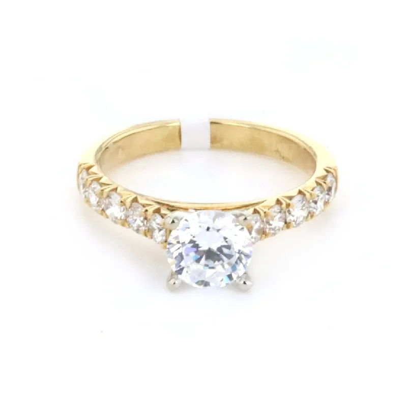 0.65 ctw Diamond Solitaire Engagement Ring