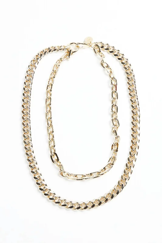 Cash Necklace In Gold