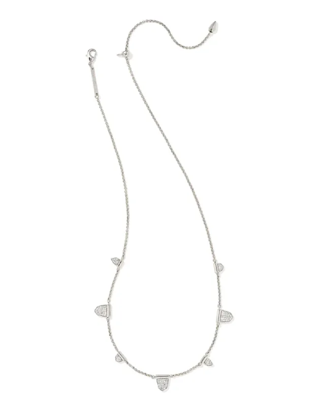 Women's Adeline Strand Necklace In Silver