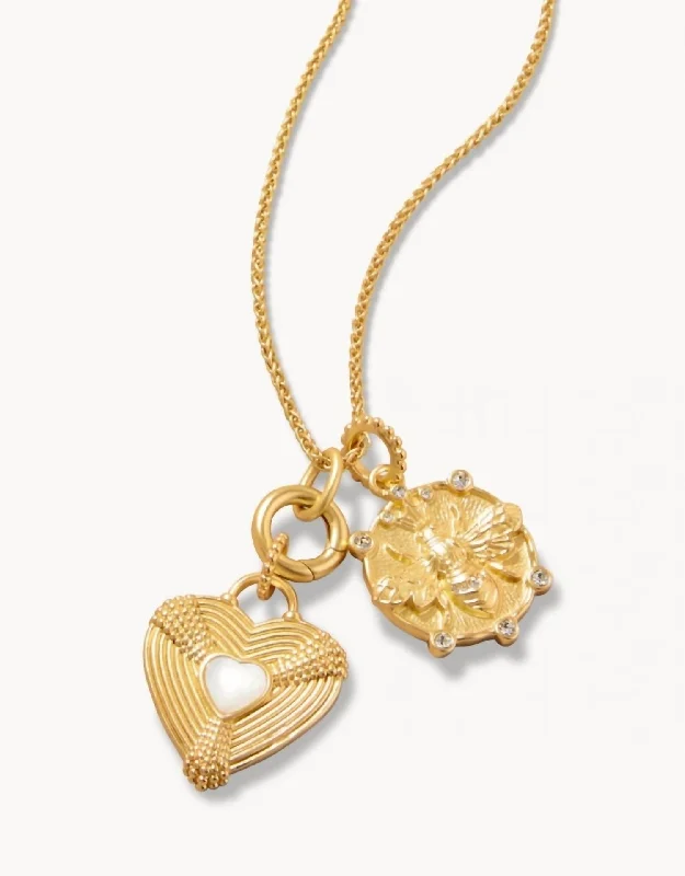 Women's Always Beloved Charm Necklace In Gold