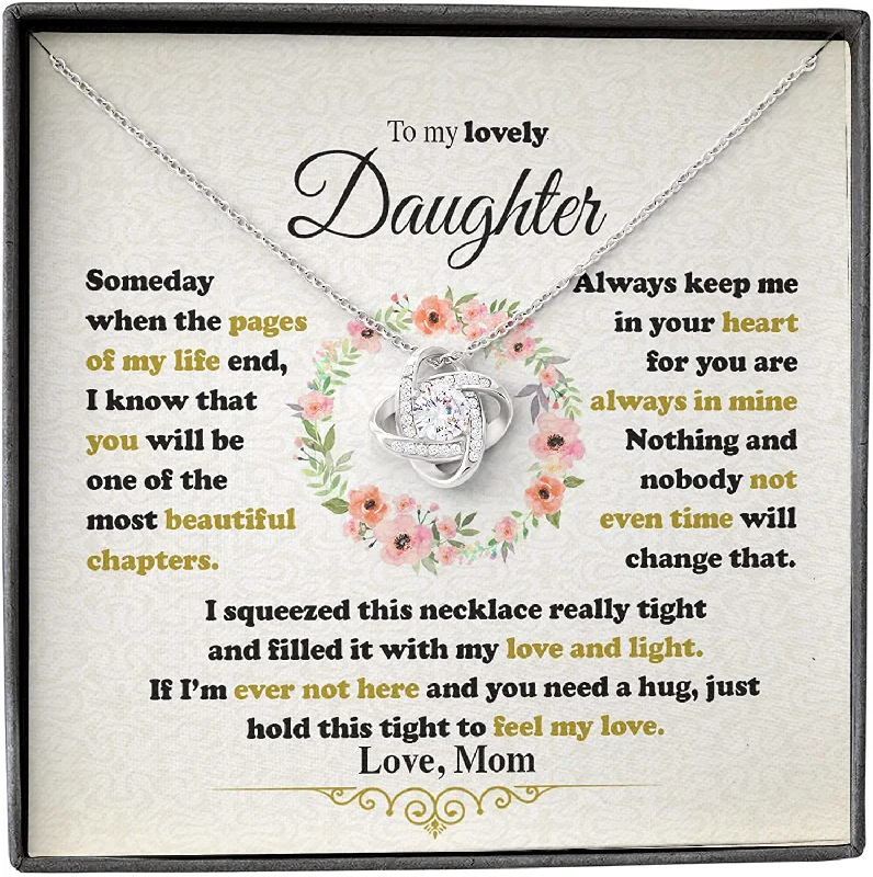 Luxury Jewelry Sale – Elegant Styles At Unbeatable Prices Mother Daughter Necklace Gift From Mom and Dad Not Even Time Jewelry with Message Card and Gift Box. Gift for Daughter Luxury Jewelry Sale – Elegant Styles At Unbeatable Prices Mother Daughter Necklace Gift From Mom and Dad Not Even Time Jewelry with Message Card and Gift Box. Gift for Daughter
