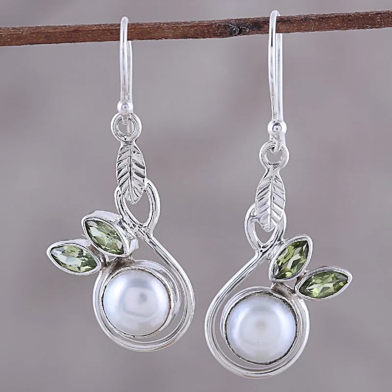 Limited-Time Jewelry Sale – Elegant Styles At Less Spring Beauty Cultured Pearl and Faceted Peridot Dangle Earrings Limited-Time Jewelry Sale – Elegant Styles At Less Spring Beauty Cultured Pearl and Faceted Peridot Dangle Earrings