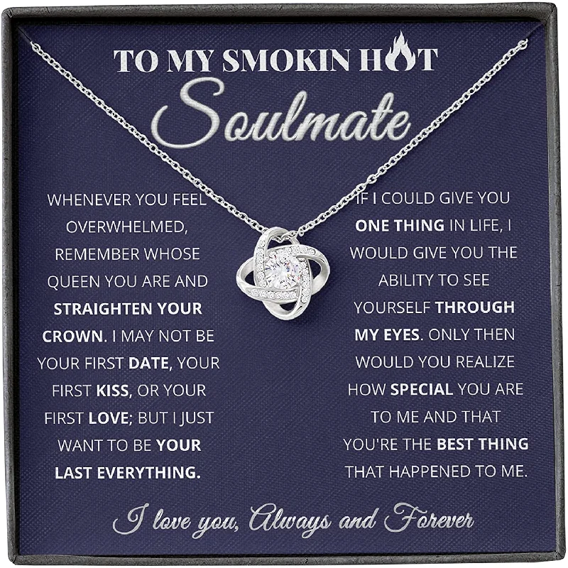 Buy More, Save More On Stunning Jewelry Pieces To My Smokin Hot Soulmate Necklace Wife Gifts From Husband To My Wife Necklace Gift for Her Romantic Girlfriend Buy More, Save More On Stunning Jewelry Pieces To My Smokin Hot Soulmate Necklace Wife Gifts From Husband To My Wife Necklace Gift for Her Romantic Girlfriend