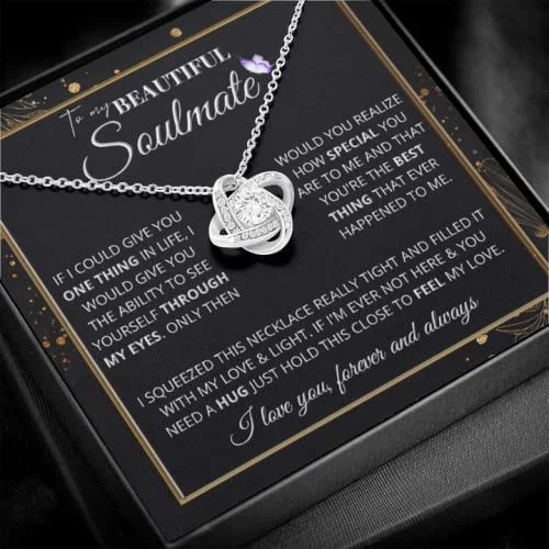 Holiday Jewelry Sale – Perfect Gifts At Great Prices To My Smokin Hot Soulmate Necklace - Wife Gifts From Husband To My Wife Necklace Gift for Her Romantic Girlfriend Holiday Jewelry Sale – Perfect Gifts At Great Prices To My Smokin Hot Soulmate Necklace - Wife Gifts From Husband To My Wife Necklace Gift for Her Romantic Girlfriend