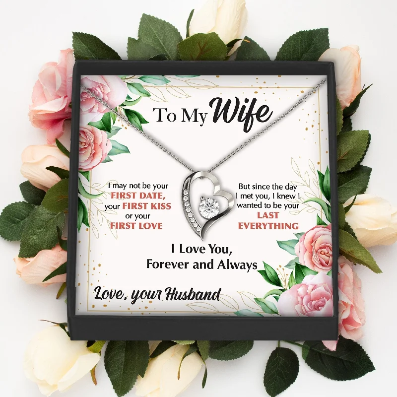 Shine Without Limits – Jewelry Sale Happening Now Forever Love Necklace - To My Wife - F&W - Last Everything Card Gift For Wife For Mom Gift For