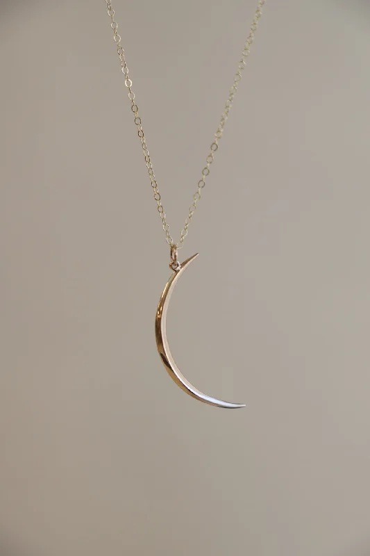 Premium Jewelry Now Available At Special Discounts CRESCENT NECKLACE