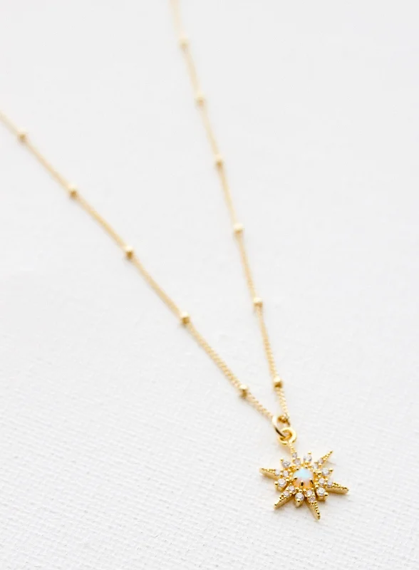 Personalized Jewelry Sale – Meaningful Gifts At Great Prices OPAL STARBURST NECKLACE Personalized Jewelry Sale – Meaningful Gifts At Great Prices OPAL STARBURST NECKLACE