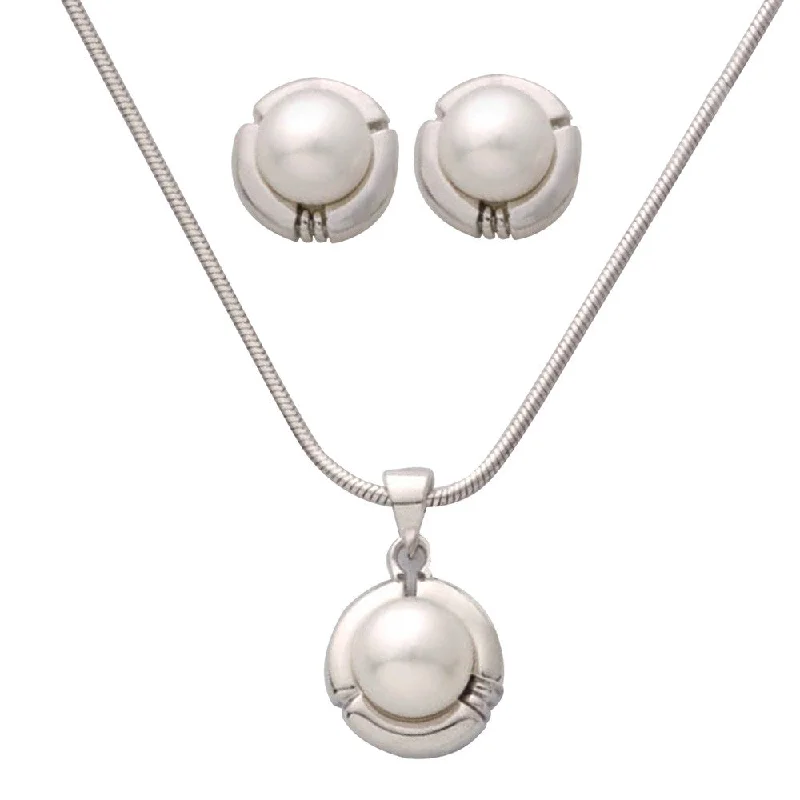 Holiday Jewelry Sale – Perfect Gifts At The Best Prices Pearl Earring & Necklace Set - Sterling Silver Holiday Jewelry Sale – Perfect Gifts At The Best Prices Pearl Earring & Necklace Set - Sterling Silver