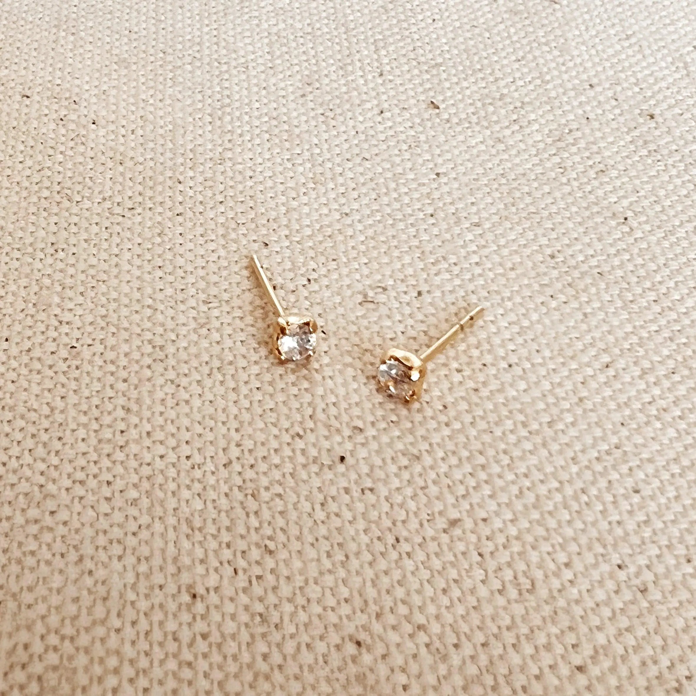 Everyday Jewelry Essentials Now On Sale 18k gold filled 2mm studs