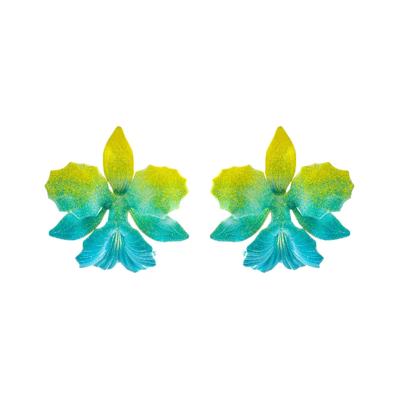 The Perfect Jewelry Piece At The Perfect Discount Carib Laelia Orchid Studs