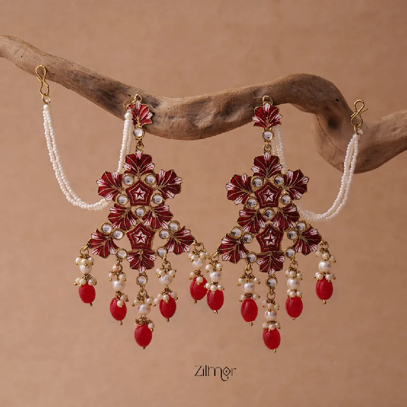 Exclusive Jewelry Discounts – Shop Now For Savings KV200117 Handcrafted Metal Earrings with Chain Exclusive Jewelry Discounts – Shop Now For Savings KV200117 Handcrafted Metal Earrings with Chain