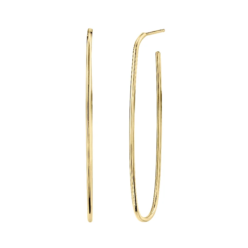 Don't Miss Out On Jaw-Dropping Jewelry Discounts Long Link Hoops