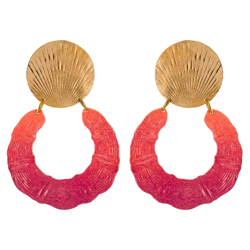 Timeless Elegance At Unbelievable Discounts Sunset Bambou Earrings