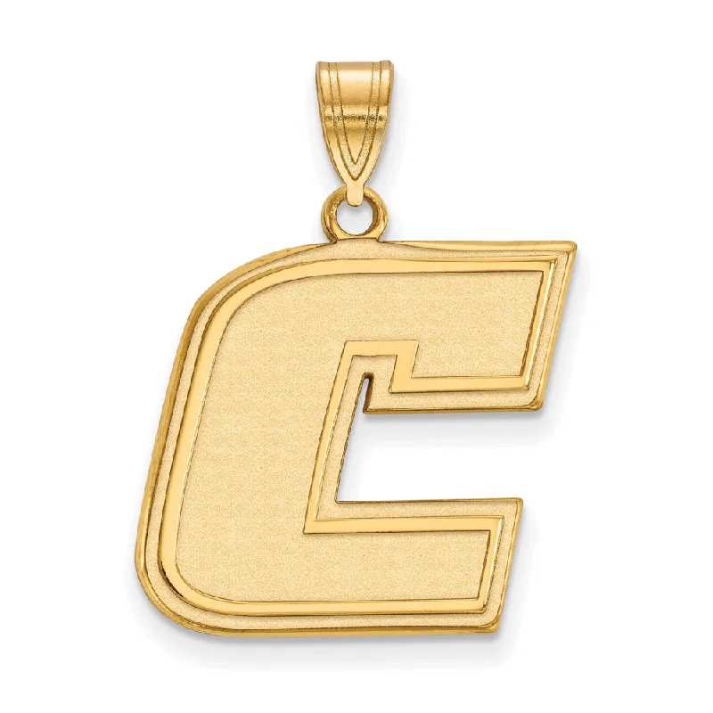 10k Yellow Gold U. of Tennessee at Chattanooga Large Initial C Pendant