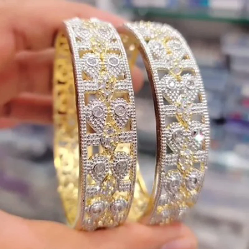 Aamrapali Gold Plated AD Bangle