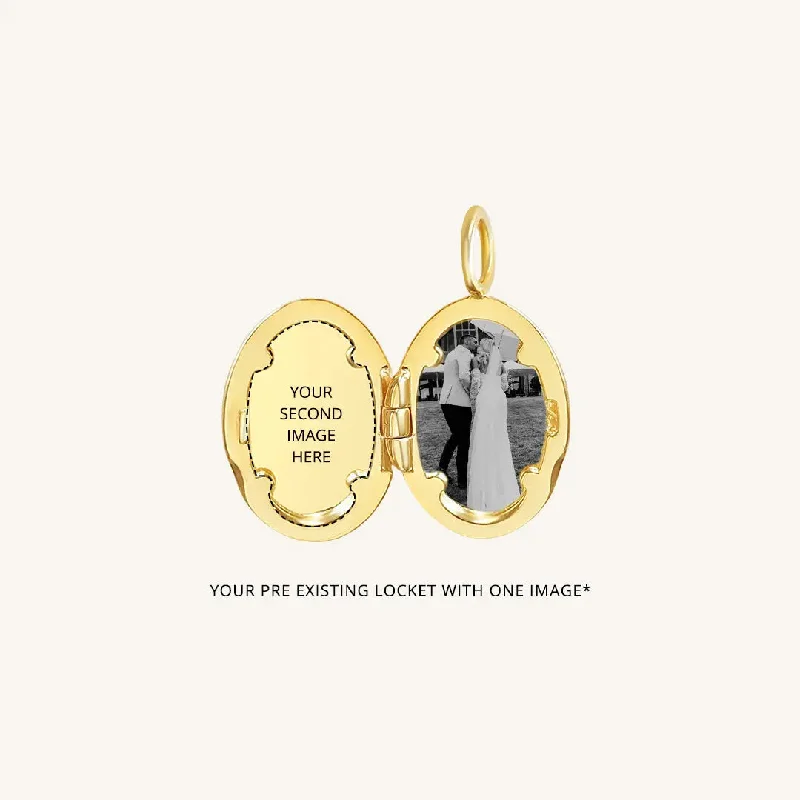 Grab Your Dream Jewelry At The Lowest Prices Add an image to your Oval Photo Locket