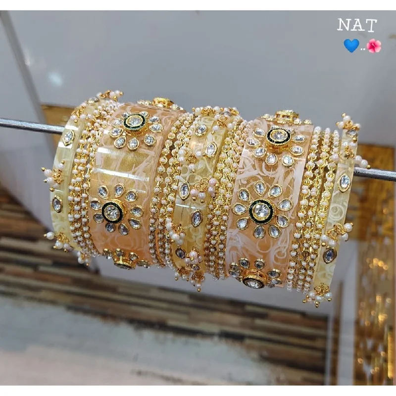 Get The Best Deals On Timeless Jewelry Pieces Akruti Collection Gold Plated  Acrylic Bangles