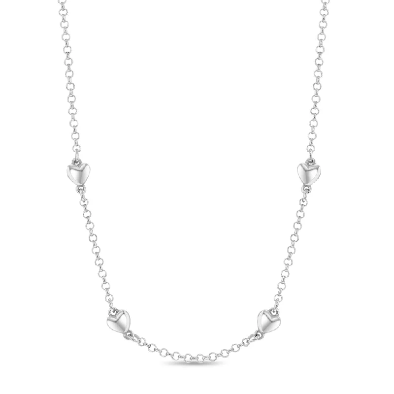 The Biggest Jewelry Sale Of The Year Is Here Satellite Heart Women's Necklace - Sterling Silver