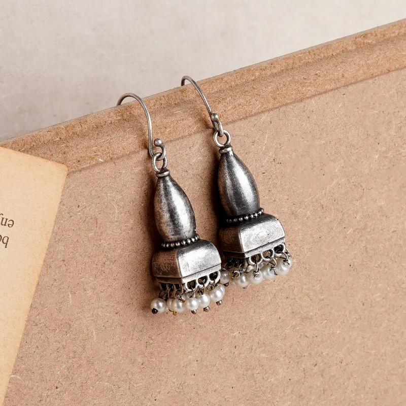 Everyday Jewelry Essentials Now On Sale Teejh Prithika Silver Oxidised Earrings